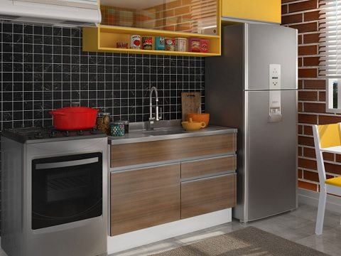 cozinha moderna -glamy