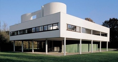 arquitetura moderna - vile savoye le corbusier