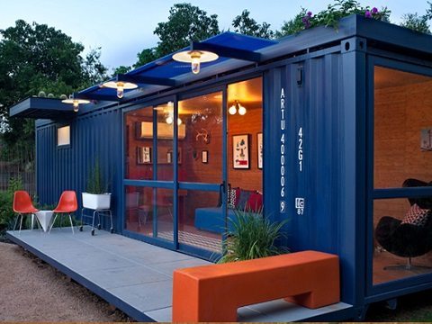 materiais sustentáveis - container - poteet architects