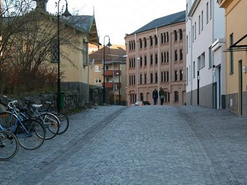ruas compartilhadas - Norrkoping Suecia