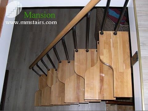 modelos de escadas - degraus alternados