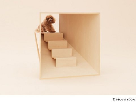 casinha para cães - d tunnel - kenya hara - architecture for dogs