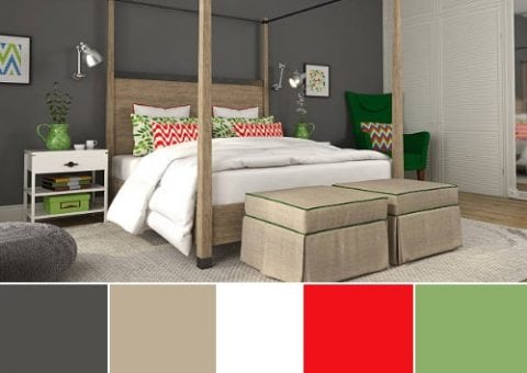ideias de cores para o quarto de casal 9