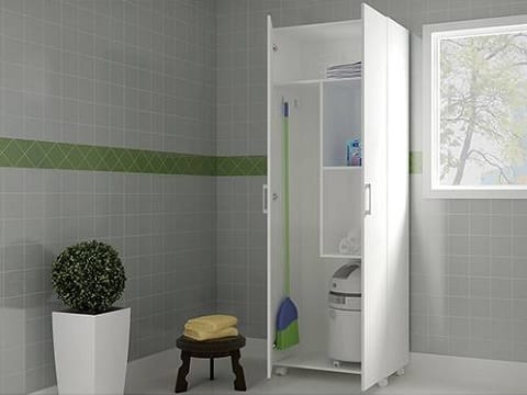 móveis para lavanderia - armário alto