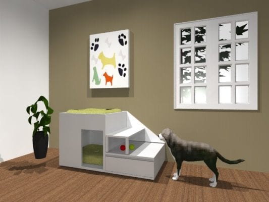 casinha modular para cães