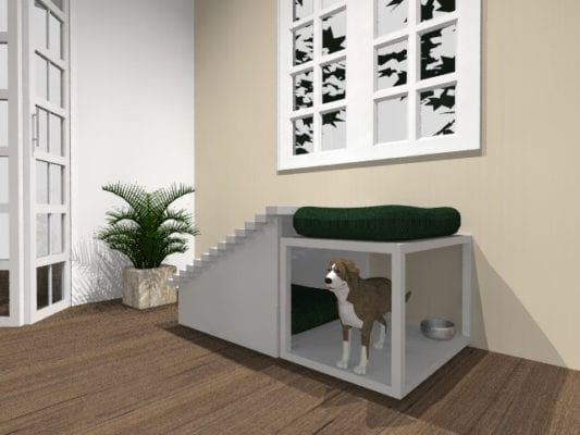 projeto de casinha para cães